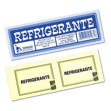 Ficha Refrigerante X Folhas Tamoio Lupel