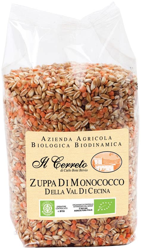 Zuppa Di Farro Bio Monococco Miglio E Lenticchie Rosse Il Cerreto