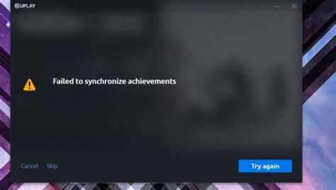 Fixing Uplay Failed To Synchronize Achievements Windows Bulletin