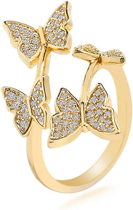 Top 10 Affordable Butterfly Gold Rings In 2022 Review And Guide The