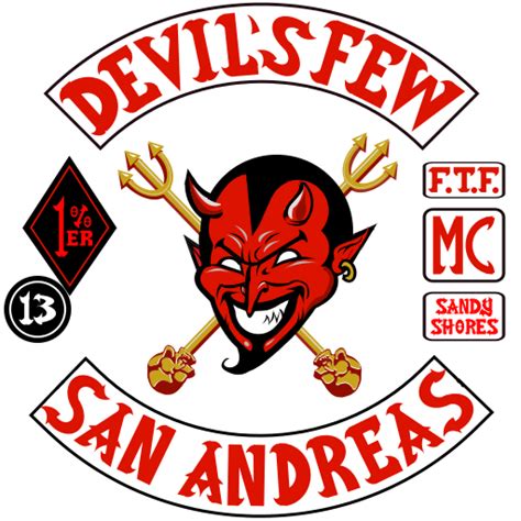 Devils Few MC SA Crew Emblems Rockstar Games