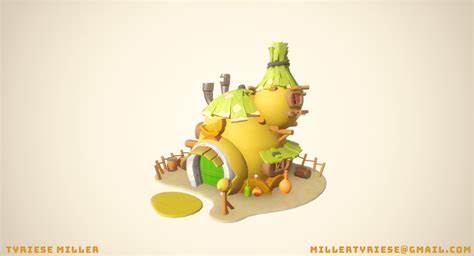 Artstation Lemon House