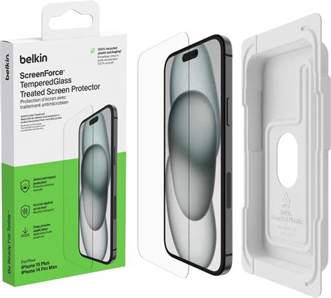 Amazon Belkin ScreenForce TemperedGlass Treated Screen Protector