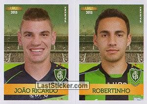 Sticker 327 João Ricardo Robertinho Panini Campeonato Brasileiro