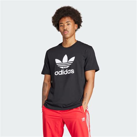 Men S Clothing Adicolor Trefoil Tee Black Adidas Saudi Arabia