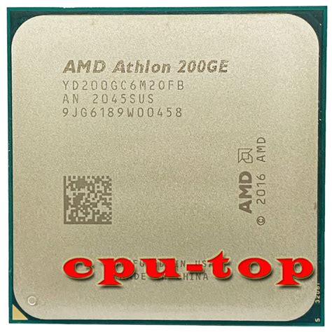 AMD Athlon 200GE X2 200GE 3 2 GHz procesador de CPU de doble núcleo