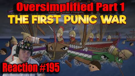 Zealetprince Reacts To The First Punic War Oversimplified Part