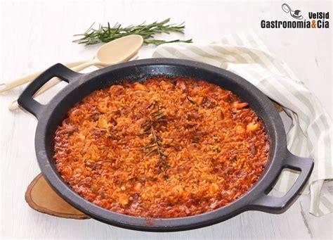 Receta De Arroz Socarrat Con Sepia Y Langostinos Gastronom A C A