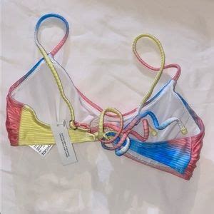 Topshop Swim Topshop Tie Dye Bikini Top Nwot Poshmark