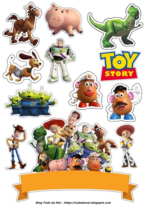 Pin de Maria Noel en ideas para cumpleaños Imprimibles toy story