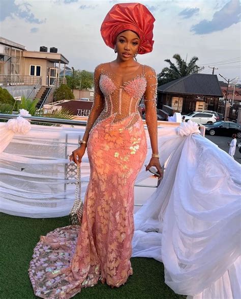 Stunning And Best Asoebi Styles For Wedding Guests Ladeey