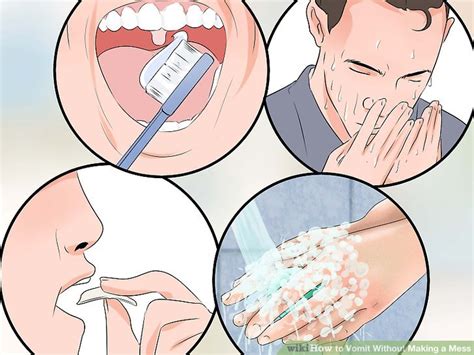 How To Vomit Without Making A Mess 10 Steps With Pictures