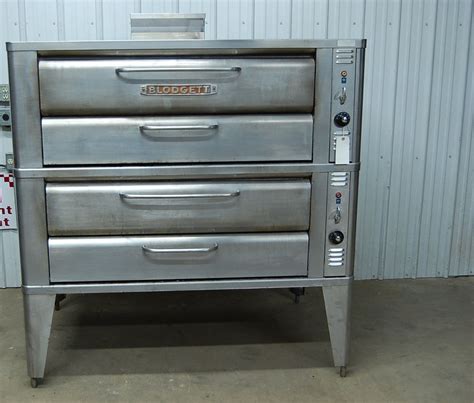 Blodgett 961 P Double Stack Stone Deck Pizza Oven