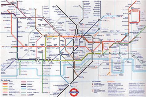 Semplicemente Mappa Metro Londra Idee Cartina Geografica Mondo