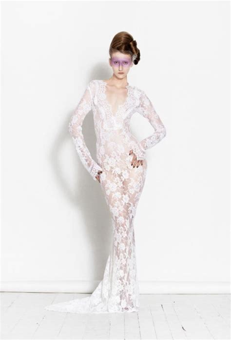 Barely There Bride 10 Sheer Wedding Dresses We Love