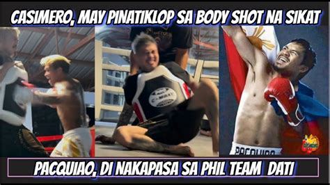 Casimero May Pinatiklop Sa Body Shot Na Sikat Pacquiao Di Nakapasa