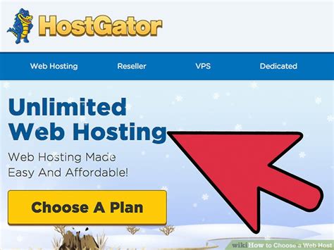 How To Choose A Web Host With Pictures Wikihow