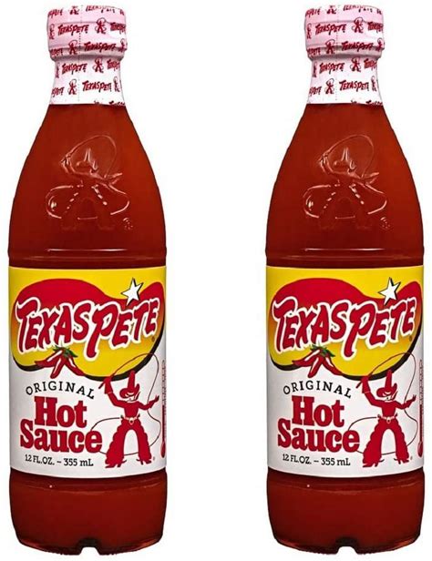 Texas Pete Original Hot Sauce 12 Oz 2 Bottles