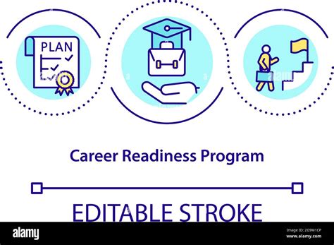 Career Readiness Program Concept Icon Stock Vector Image And Art Alamy