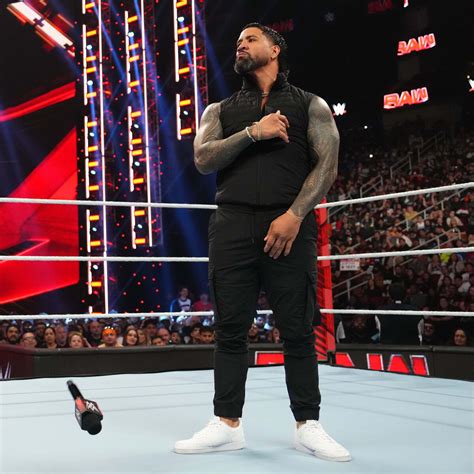 Jey Uso Monday Night Raw March 11 2024 Wwe Superstars Photo