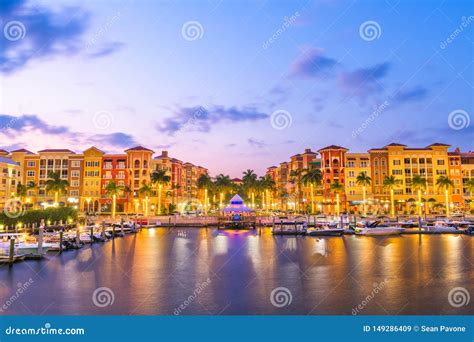 Naples, Florida, USA Skylinee Stock Image - Image of america ...