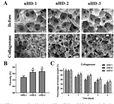 Figure 4 From Fabrication Of High Strength And Porous Hybrid Scaffolds Based On Nano