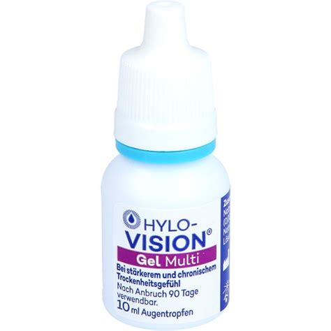 Hylo Vision Gel Multi Augentropfen X Ml Trockene Augen Auge