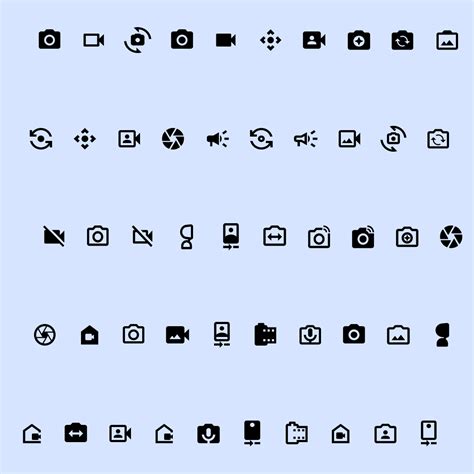 50 Google Material UI Icons Bundle - MasterBundles