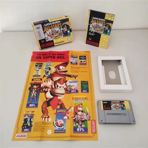 SUPER MARIO ALL Stars Pal FAH Super Nintendo Snes EUR 79 90 PicClick FR