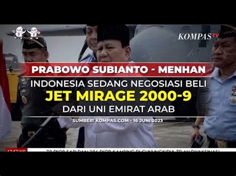 Menhan Prabowo Jawab Nyinyir Soal Beli Pesawat Jet Bekas Youtube