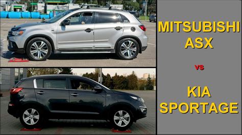 Mitsubishi Outlander Sport ASX RVR AWC Vs Kia Sportage AWD 4x4