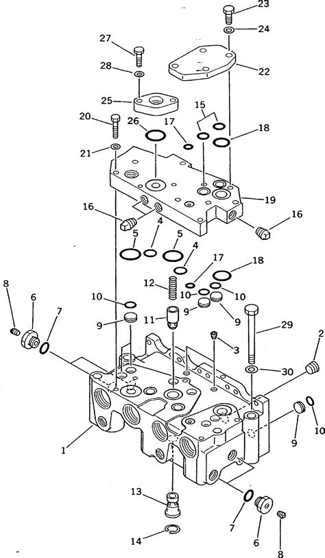 Komatsu STEERING VALVE ASS Y