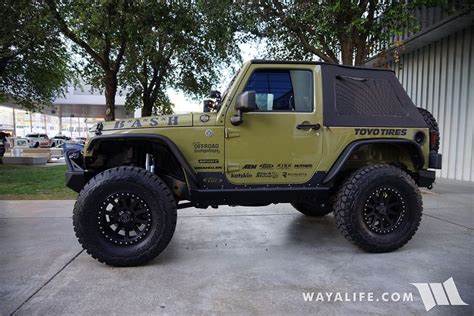 2015 Sema Commando Green Bash Jeep Jk Wrangler 2 Door Jeep Wrangler