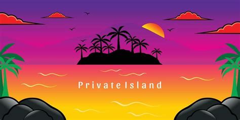 Island Silhouette Vector Art, Icons, and Graphics for Free Download