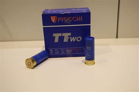 Kaliber 12 70 Hersteller Fiocchi TT Two 28 Gr 2 4mm 7 5