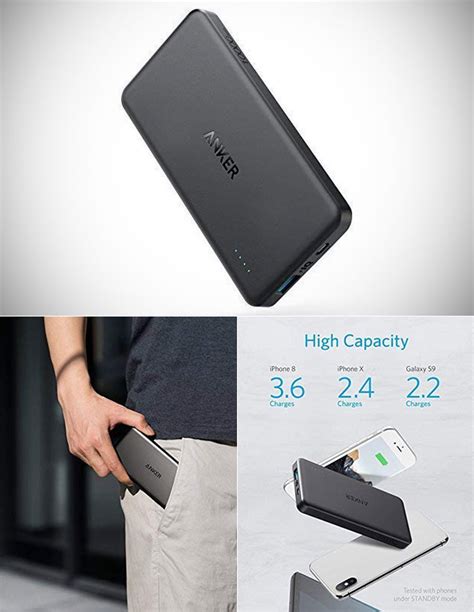 Anker PowerCore II Slim 10000 Power Bank Fits in Your Pocket, Get One ...