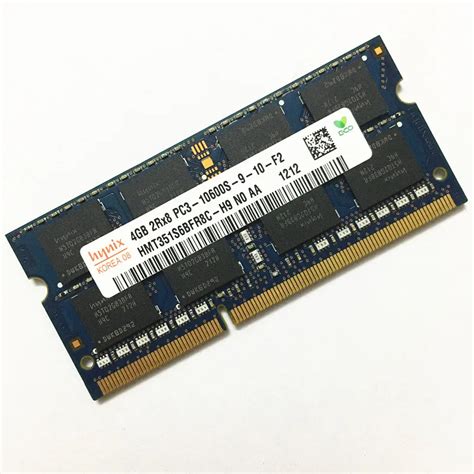 Mem Ria Hynix Ddr3 Ram Para Laptop 4gb 1333mhz Sodimm Pc3 10600s 9 10