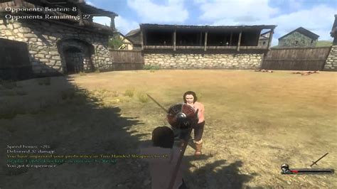 Mount Blade Warband Naked Arena Mini Playthrough Youtube