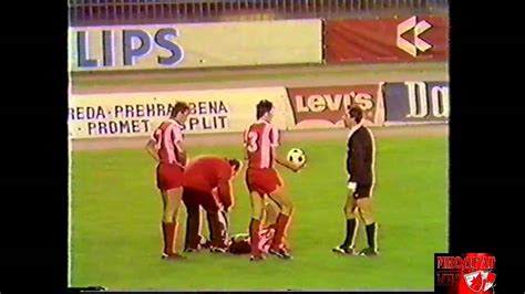 1985 86 Hajduk Split Crvena Zvezda 0 1 Prvenstvo YouTube