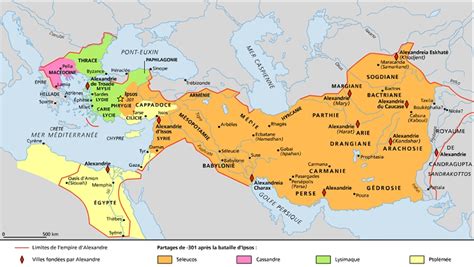 Lempire Dalexandre Et Son Partage Média Larousse