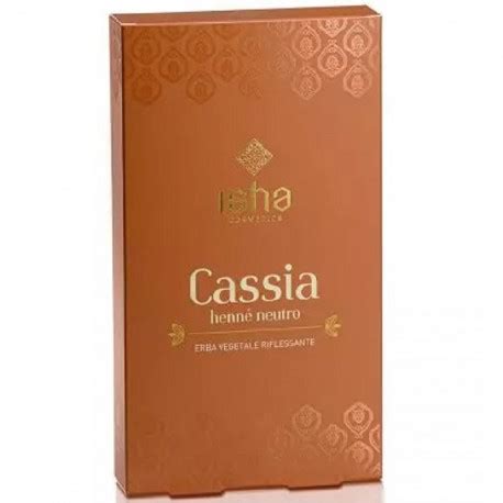 Cassia Henna Neutra Vopsea Naturala Pudra 100g Isha Cosmetics