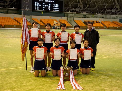 【中学ソフトテニス】近畿中学生ソフトテニス選抜インドア大会 団体戦 優勝 お知らせ 昇陽中学校・高等学校