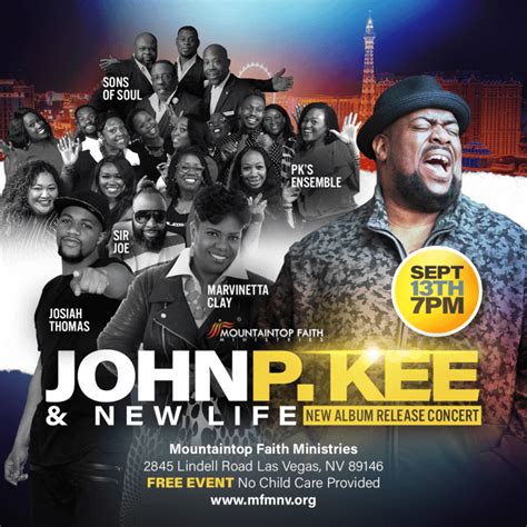 John P. Kee Album Release Concert - Mountaintop Faith Ministries