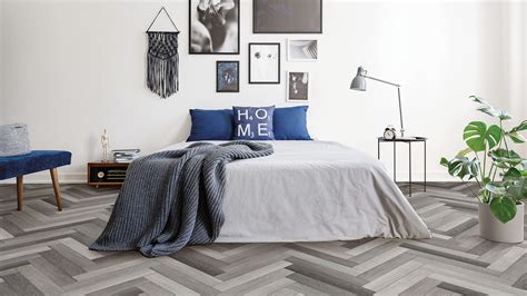 Grey Herringbone Vinyl Flooring Flooring Site