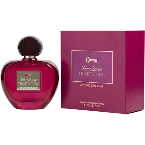 Eau De Toilette Spray Her Secret Temptation de Antonio Banderas en 80 ...