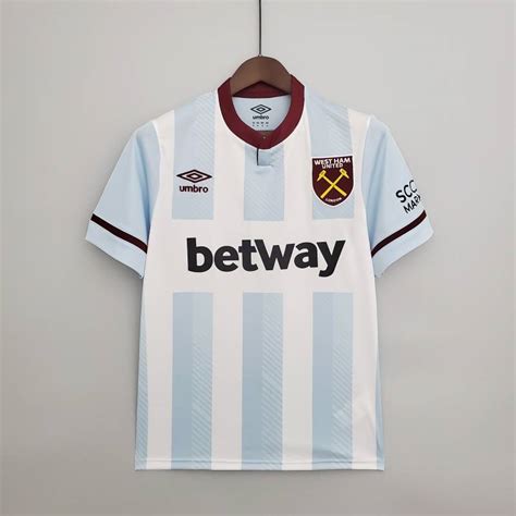 Camiseta Del West Ham United Segunda Equipacion 2023 2024