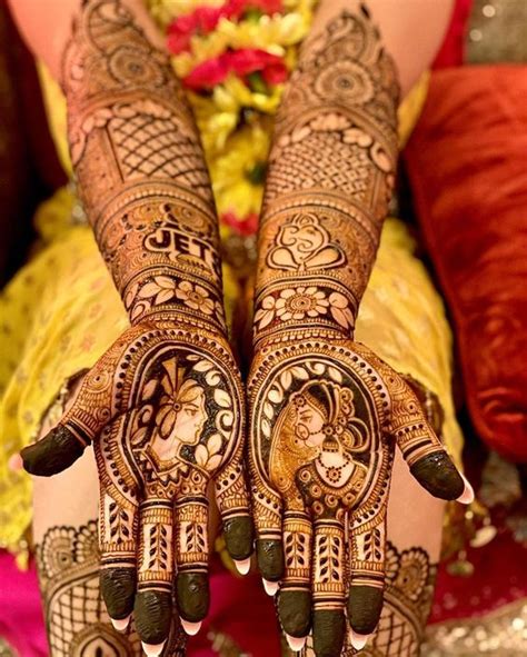 Unique Ways To Hide Partners Name In Mehndi Designs