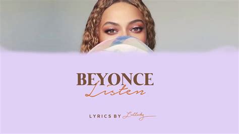 Letra De Beyoncé Listen - LIBRAIN