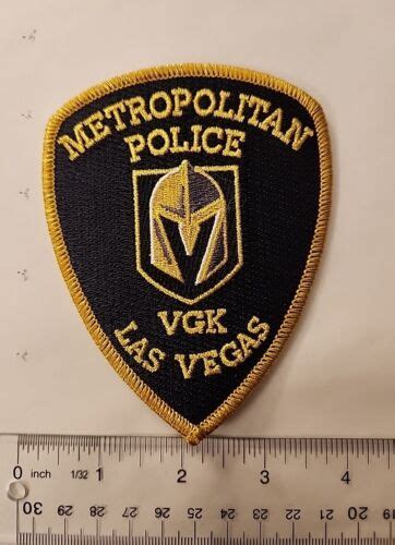 Las Vegas Golden Knights Metro Police Patch Nevada Lvmpd Vgk Rare Patch