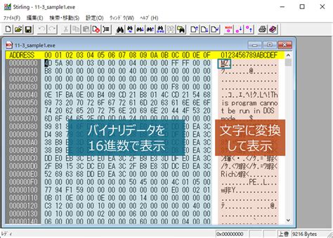 ヘキサエディター サイバーセキュリティ情報局